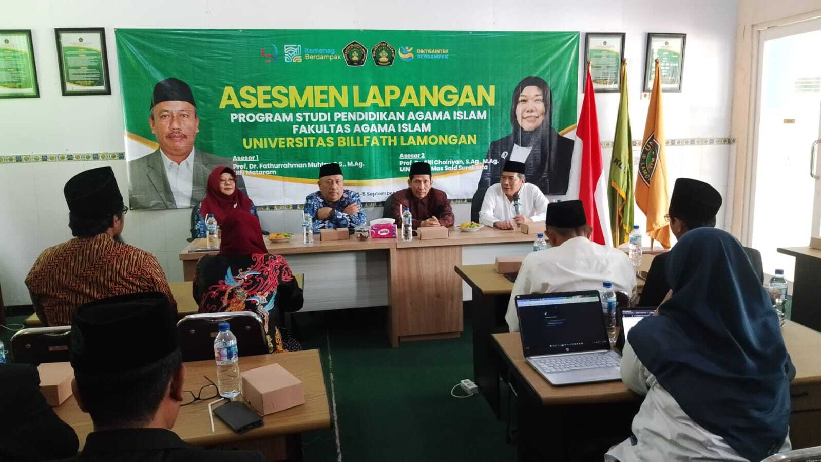 Tingkatkan Mutu Pendidikan, Prodi PAI Fakultas Agama Islam Universitas Billfath Jalani Asesmen Lapan
