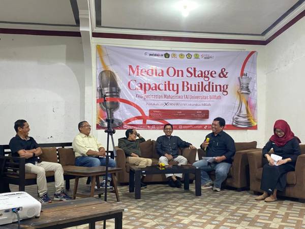 FAI UNIVERSITAS BILLFATH DAN PUSTAKAJC.CO GELAR DISKUSI PUBLIK TENTANG MASA DEPAN JURNALISME DIGITAL